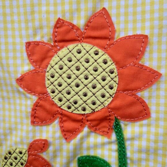 Sophie Rose Yellow and White Checkered Summer Dress18mo - Picture 3 of 8